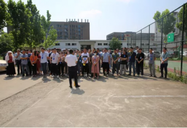 安全生產(chǎn)月-華時捷環(huán)保組織消防疏散演練及消防安全知識專題培訓